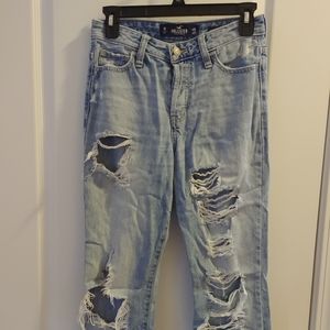 Hollister Destroyed Jeans